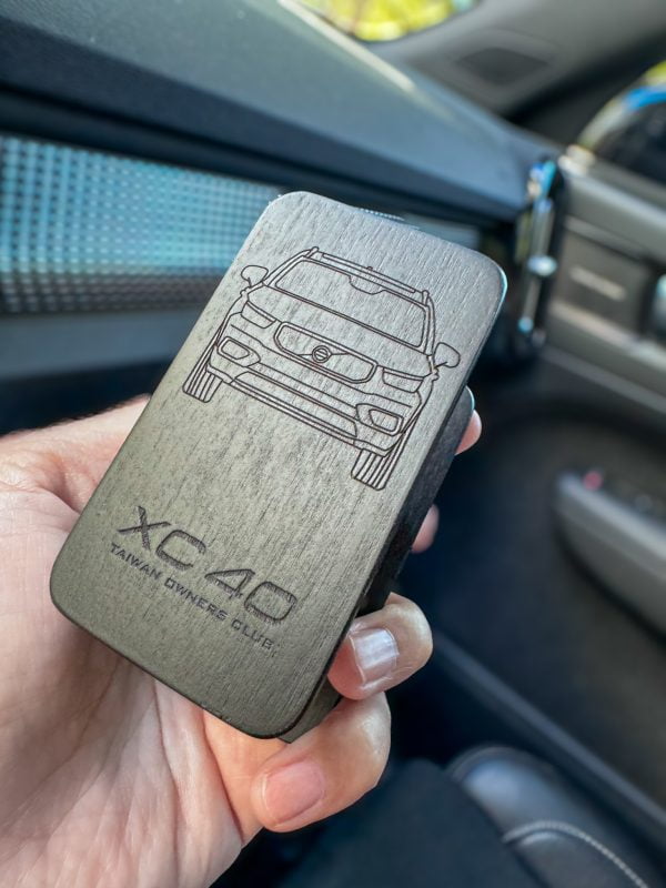 XC40 高質感櫸木防傾杯架擋板：圖片 3