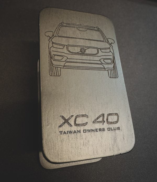 XC40 高質感櫸木防傾杯架擋板